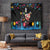 Born to Stand Out Autism Awareness Tapestry Brain Mind and Yippee!