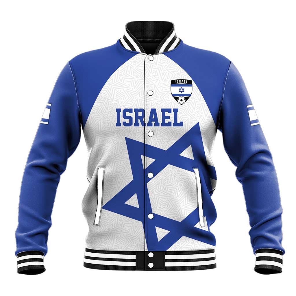Custom Israel Football Go Champions Baseball Jacket Sporty Style