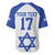 Custom Israel Football Go Champions Baseball Jersey Sporty Style