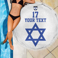 Custom Israel Football Go Champions Beach Blanket Sporty Style