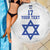 Custom Israel Football Go Champions Beach Blanket Sporty Style