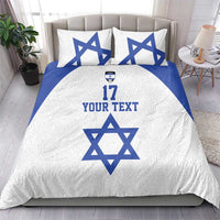 Custom Israel Football Go Champions Bedding Set Sporty Style