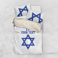 Custom Israel Football Go Champions Bedding Set Sporty Style