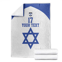 Custom Israel Football Go Champions Blanket Sporty Style