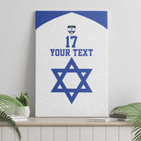 Custom Israel Football Go Champions Canvas Wall Art Sporty Style