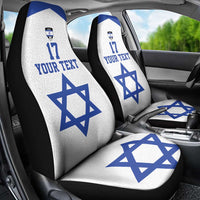 Custom Israel Football Go Champions Car Seat Cover Sporty Style