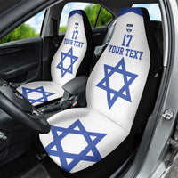 Custom Israel Football Go Champions Car Seat Cover Sporty Style