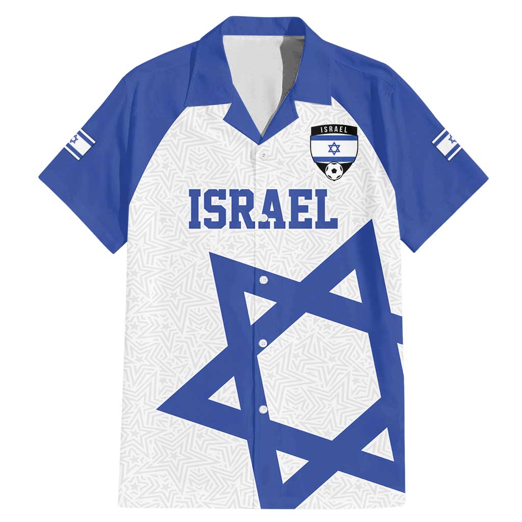 Custom Israel Football Go Champions Family Matching Mermaid Dress and Hawaiian Shirt Sporty Style