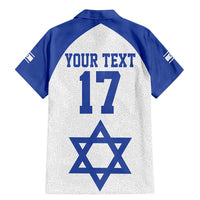 Custom Israel Football Go Champions Family Matching Mermaid Dress and Hawaiian Shirt Sporty Style