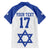 Custom Israel Football Go Champions Family Matching Short Sleeve Bodycon Dress and Hawaiian Shirt Sporty Style