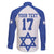 Custom Israel Football Go Champions Family Matching Short Sleeve Bodycon Dress and Hawaiian Shirt Sporty Style