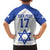Custom Israel Football Go Champions Family Matching Summer Maxi Dress and Hawaiian Shirt Sporty Style