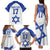 Custom Israel Football Go Champions Family Matching Tank Maxi Dress and Hawaiian Shirt Sporty Style