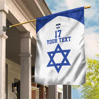 Custom Israel Football Go Champions Garden Flag Sporty Style