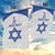 Custom Israel Football Go Champions Garden Flag Sporty Style