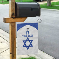 Custom Israel Football Go Champions Garden Flag Sporty Style