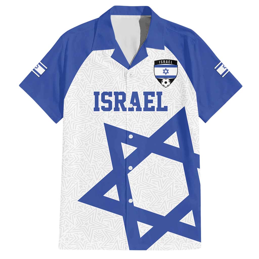 Custom Israel Football Go Champions Hawaiian Shirt Sporty Style