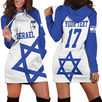 Custom Israel Football Go Champions Hoodie Dress Sporty Style