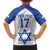 Custom Israel Football Go Champions Kid Hawaiian Shirt Sporty Style