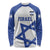 Custom Israel Football Go Champions Long Sleeve Shirt Sporty Style