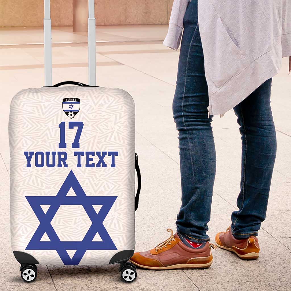 Custom Israel Football Go Champions Luggage Cover Sporty Style