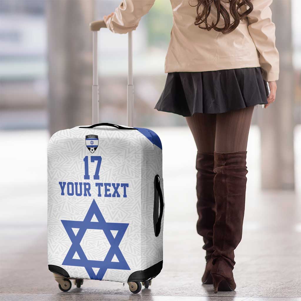 Custom Israel Football Go Champions Luggage Cover Sporty Style