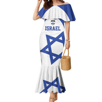 Custom Israel Football Go Champions Mermaid Dress Sporty Style