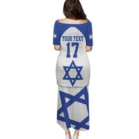 Custom Israel Football Go Champions Puletasi Sporty Style