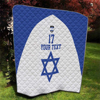 Custom Israel Football Go Champions Quilt Sporty Style