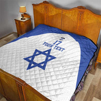 Custom Israel Football Go Champions Quilt Sporty Style