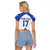 Custom Israel Football Go Champions Raglan Cropped T Shirt Sporty Style