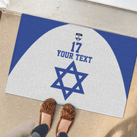 Custom Israel Football Go Champions Rubber Doormat Sporty Style