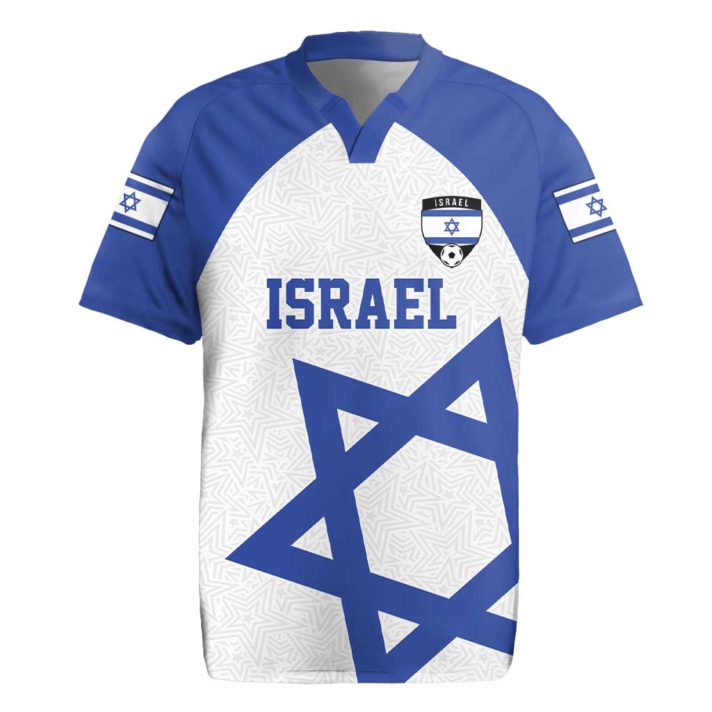 Custom Israel Football Go Champions Rugby Jersey Sporty Style