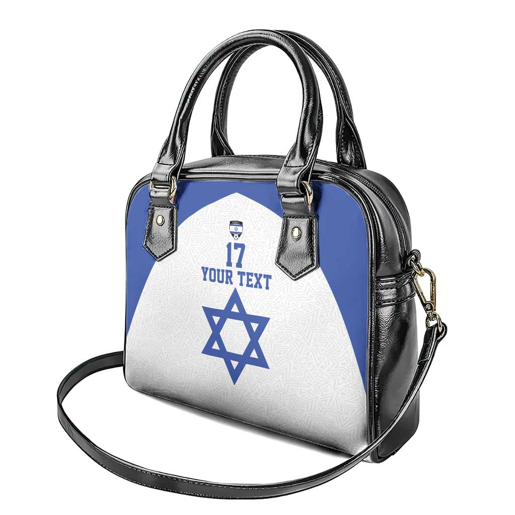 Custom Israel Football Go Champions Shoulder Handbag Sporty Style