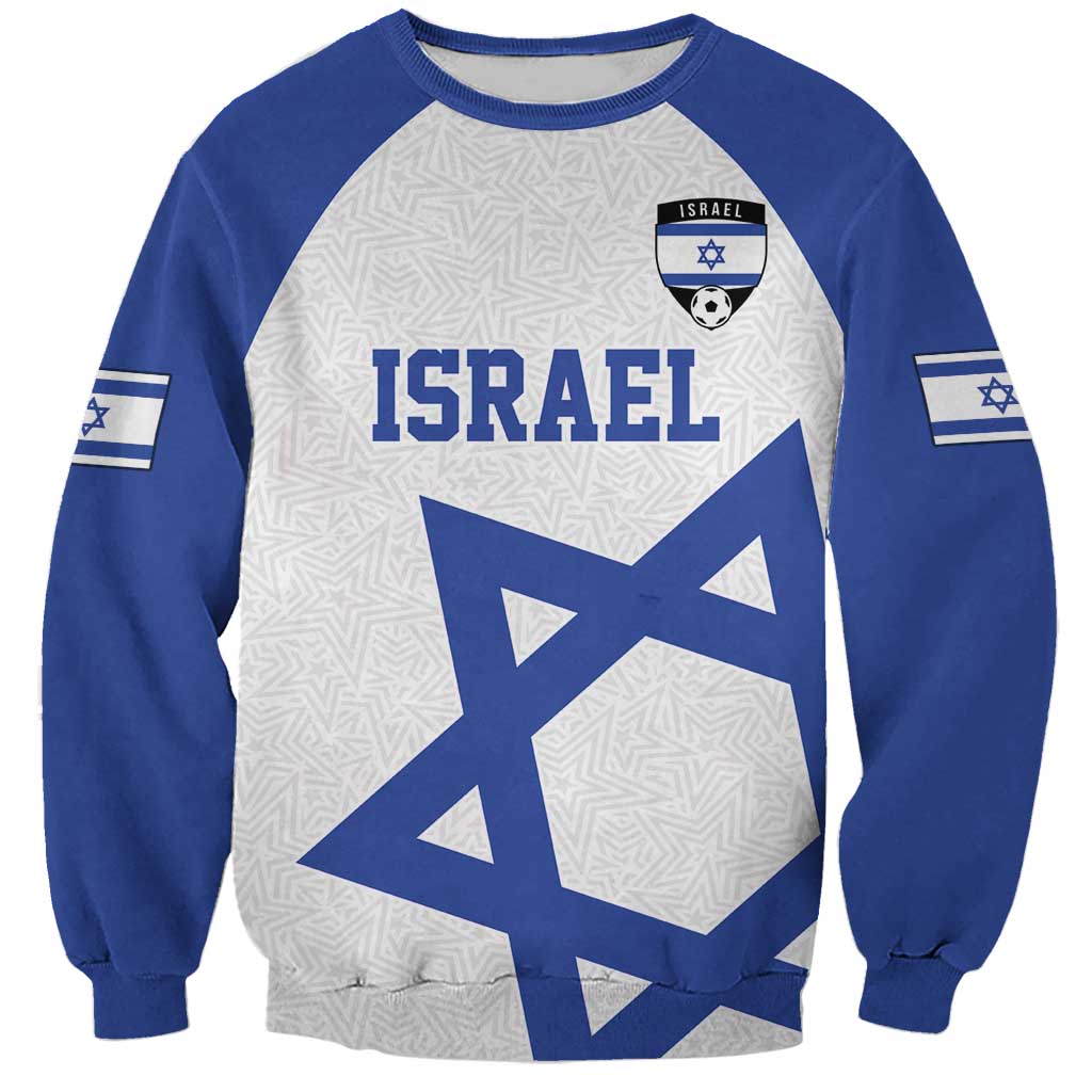 Custom Israel Football Go Champions Sweatshirt Sporty Style