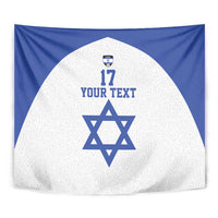 Custom Israel Football Go Champions Tapestry Sporty Style