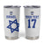 Custom Israel Football Go Champions Tumbler Cup Sporty Style