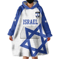 Custom Israel Football Go Champions Wearable Blanket Hoodie Sporty Style