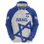 Custom Israel Football Go Champions Zip Hoodie Sporty Style