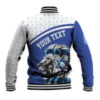 Personalized Israel Lion of Judah Baseball Jacket Flag and Coat of arms