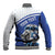Personalized Israel Lion of Judah Baseball Jacket Flag and Coat of arms