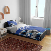 Personalized Israel Lion of Judah Bedding Set Flag and Coat of arms