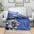 Personalized Israel Lion of Judah Blanket Flag and Coat of arms