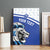 Personalized Israel Lion of Judah Canvas Wall Art Flag and Coat of arms
