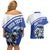 Personalized Israel Lion of Judah Couples Matching Off Shoulder Short Dress and Hawaiian Shirt Flag and Coat of arms