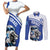 Personalized Israel Lion of Judah Couples Matching Short Sleeve Bodycon Dress and Long Sleeve Button Shirt Flag and Coat of arms