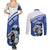 Personalized Israel Lion of Judah Couples Matching Summer Maxi Dress and Long Sleeve Button Shirt Flag and Coat of arms