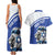 Personalized Israel Lion of Judah Couples Matching Tank Maxi Dress and Hawaiian Shirt Flag and Coat of arms