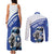 Personalized Israel Lion of Judah Couples Matching Tank Maxi Dress and Long Sleeve Button Shirt Flag and Coat of arms