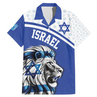 Personalized Israel Lion of Judah Family Matching Mermaid Dress and Hawaiian Shirt Flag and Coat of arms